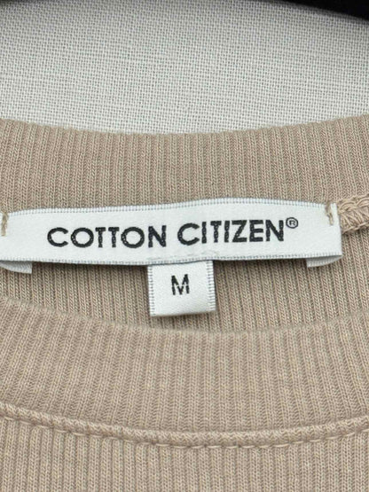 COTTON CITIZEN Beige Size Medium Top