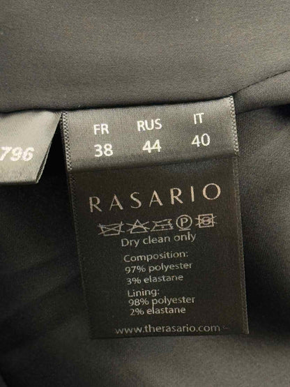 RASARIO Tube Black Ruffled Size US 6 Long Dress