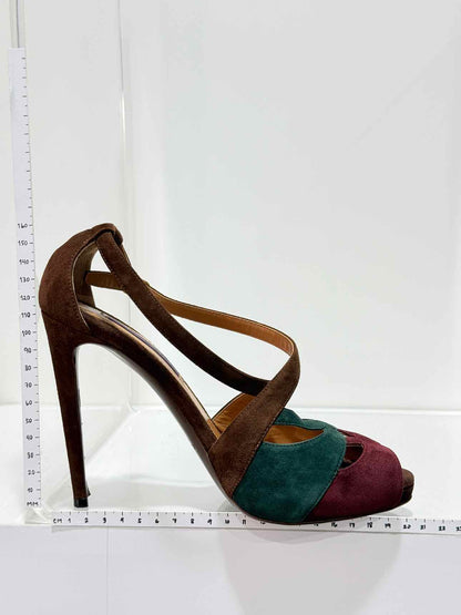 RALPH LAUREN Purple Label Size EU 38 Heeled Sandals