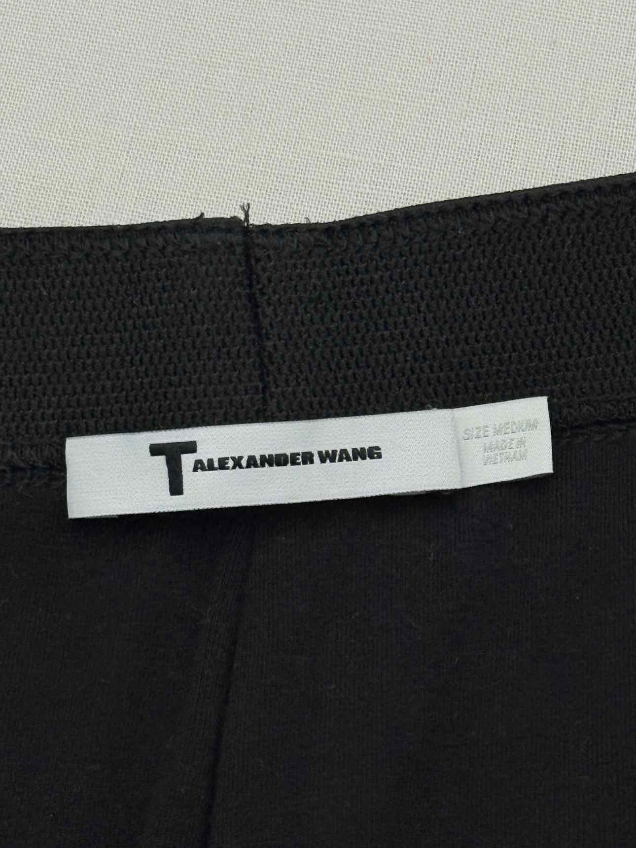 T ALEXANDER WANG Black Size Medium Mini Skirt
