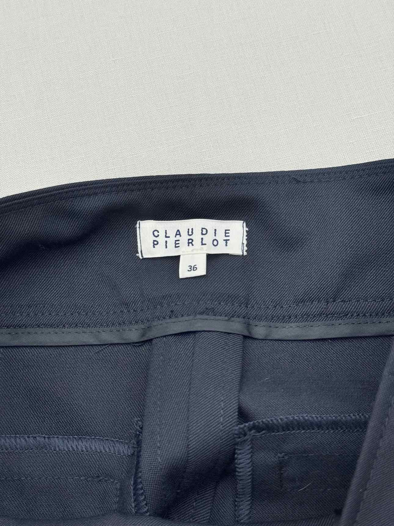 CLAUDIE PIERLOT Navy Blue Size US 4 Pants