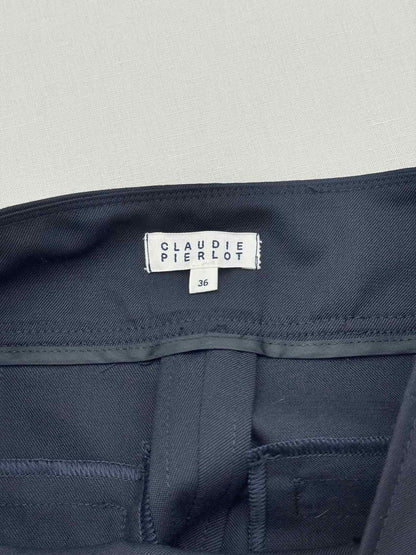 CLAUDIE PIERLOT Navy Blue Size US 4 Pants