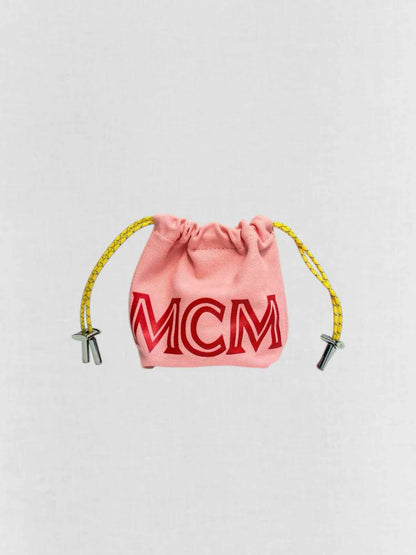 MCM Berlin Blue & Pink Crossbody