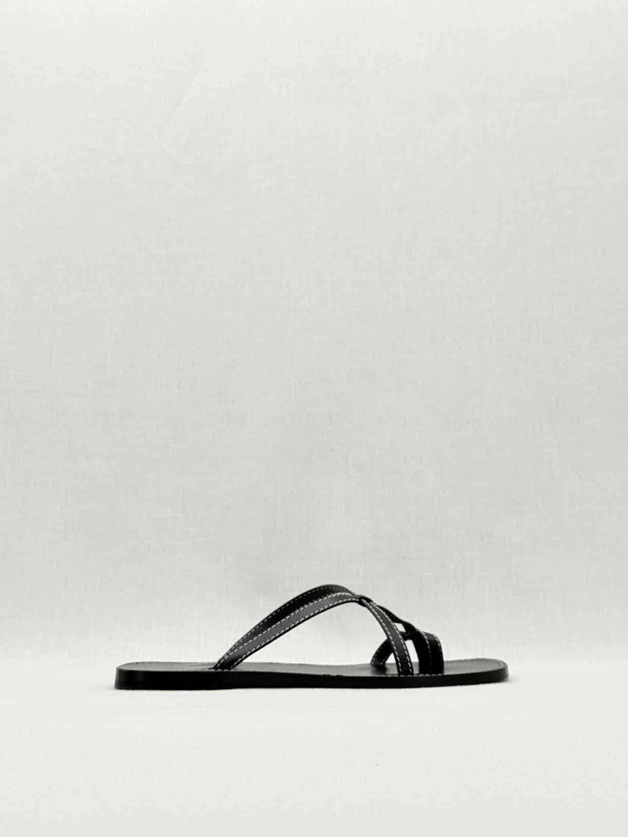 THE ROW Link Black Size EU 39 Sandals