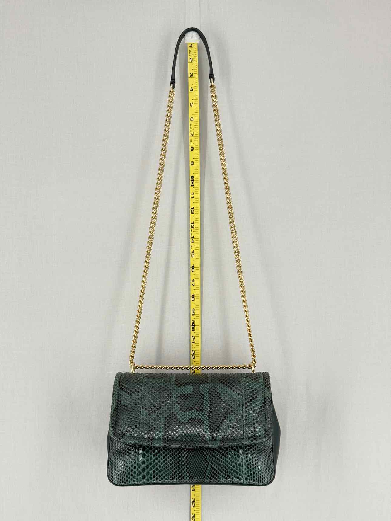 DOLCE & GABBANA Miss Margarita Green Shoulder Bag