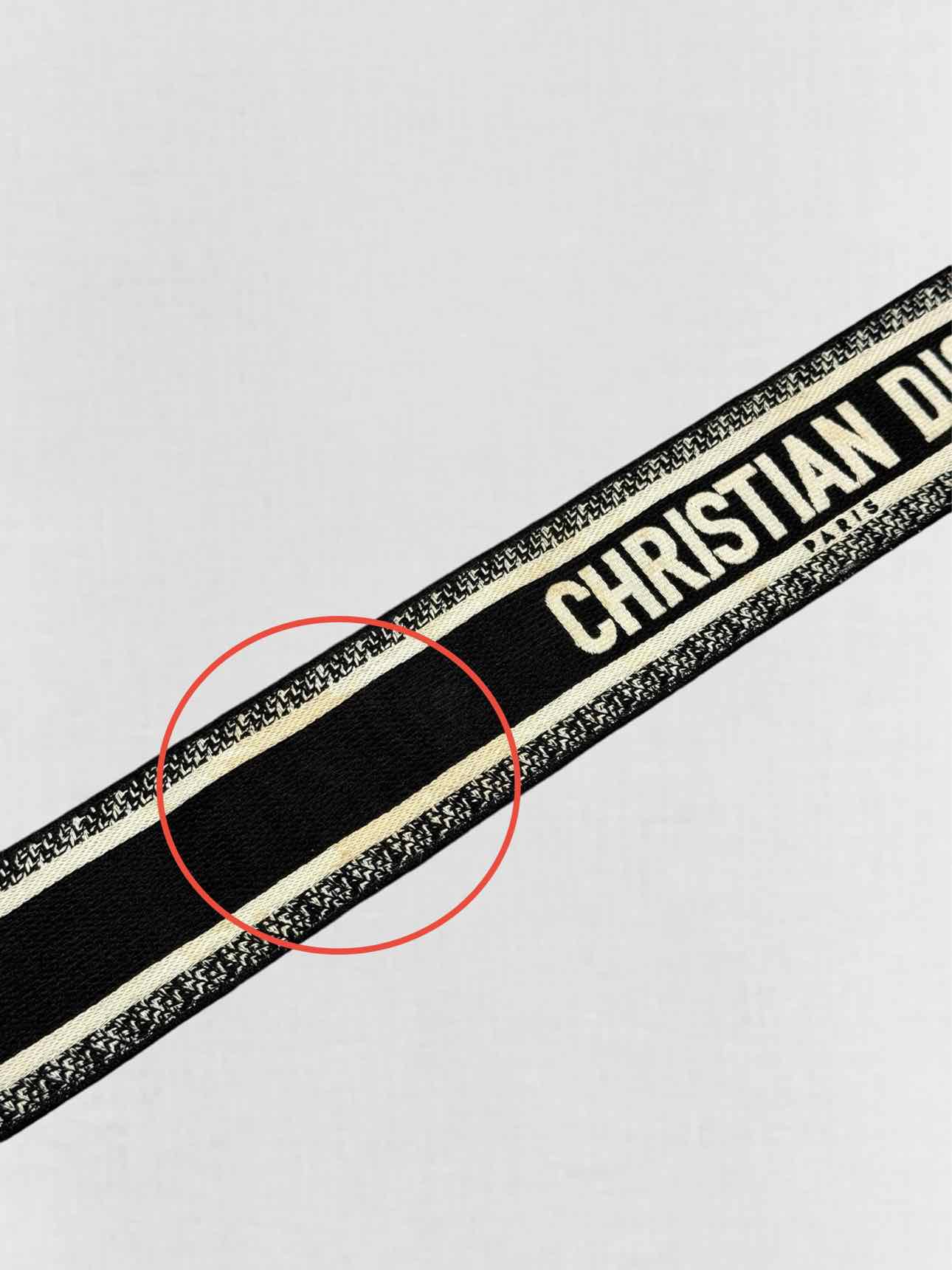 CHRISTIAN DIOR Ultra Matte Black Saddle Bag