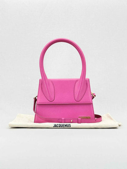 JACQUEMUS Grand Le Chiquito Pink Top Handle