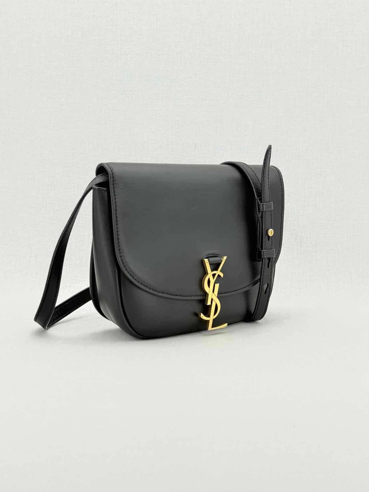 SAINT LAURENT Kaia Black Shoulder Bag