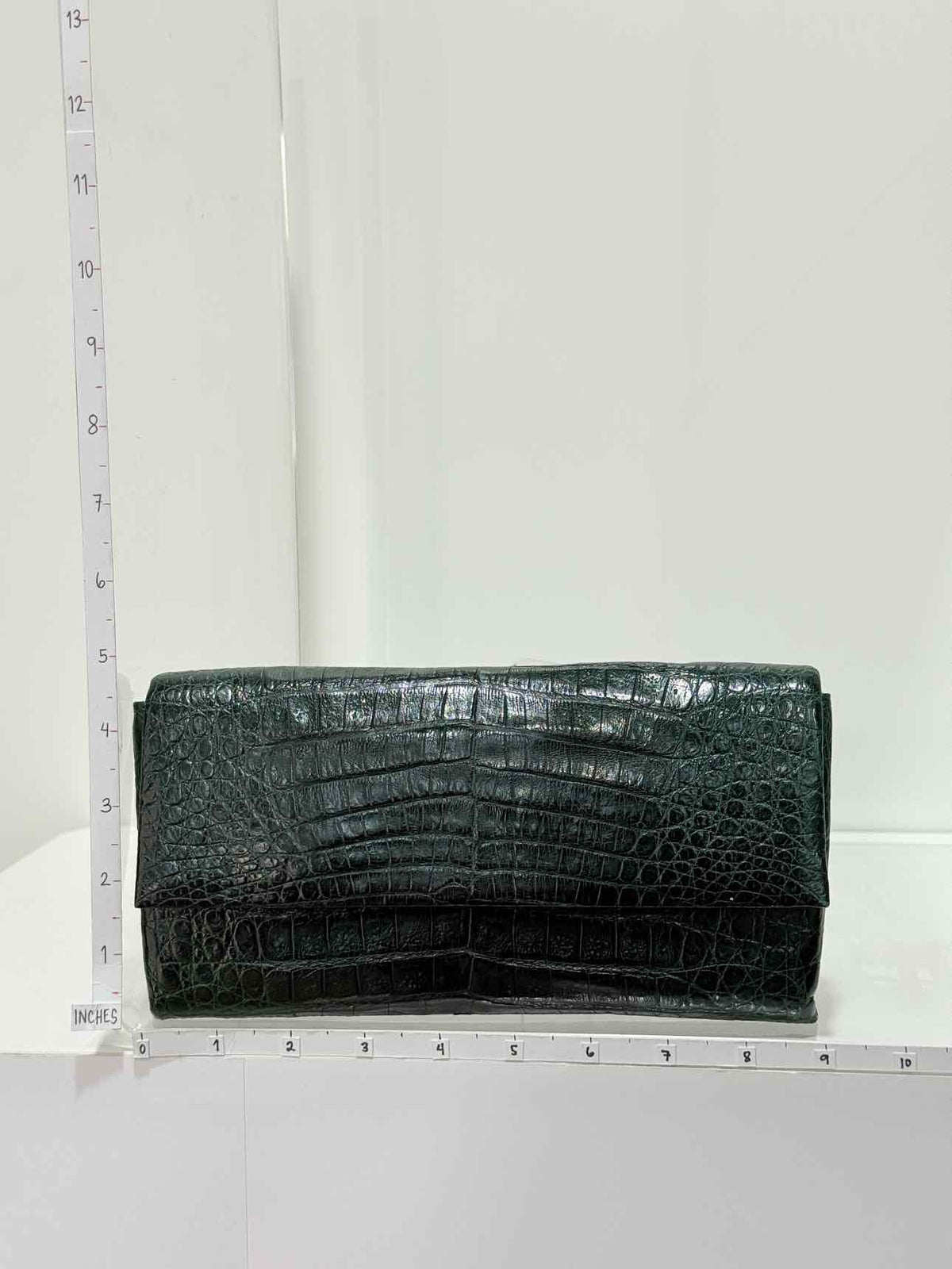 NANCY GONZALEZ Green Clutch