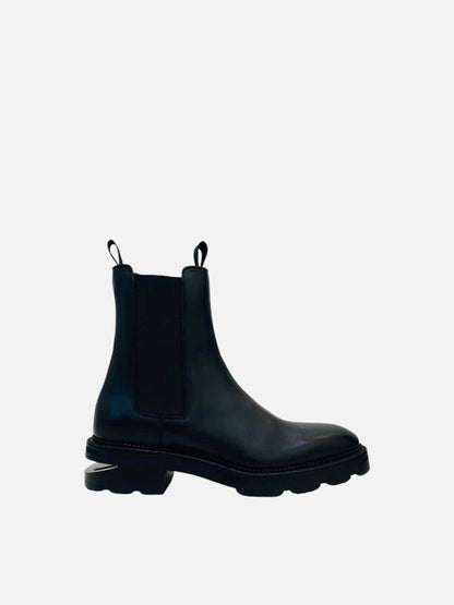 ALEXANDER WANG Andy Chelsea Black Ankle Boots 35