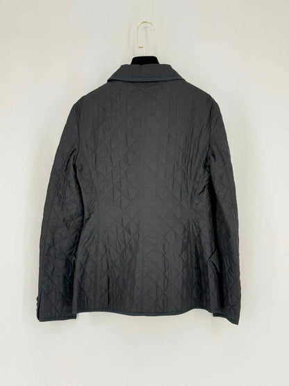 CHRISTIAN DIOR Black Quilted Size US 4 Jacket