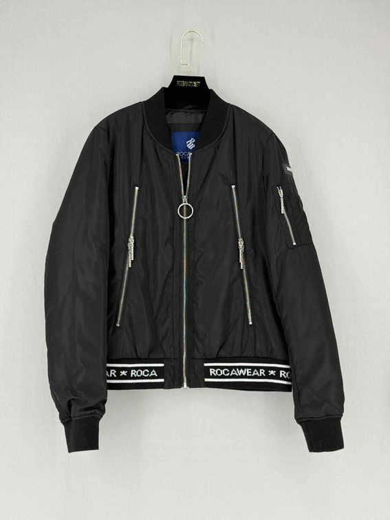 ROCOWEAR Moto Black Size Large Jacket