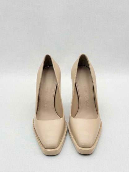 FERRAGAMO Anser Beige Size EU 35 Pumps