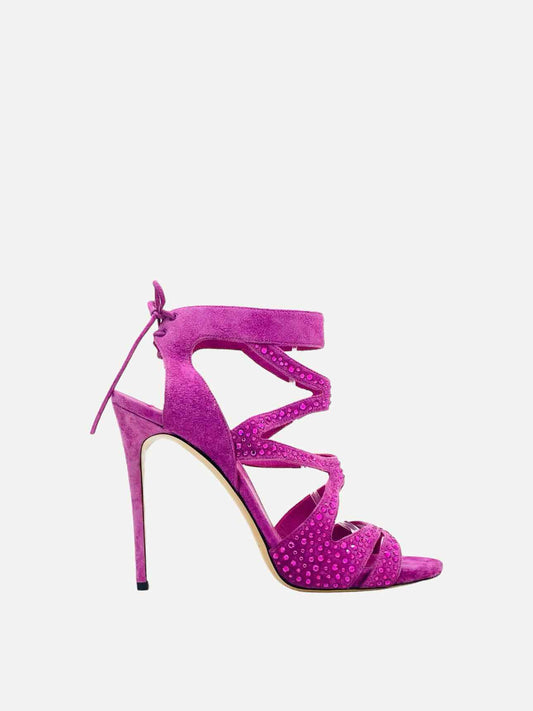 CASADEI Cutout Fuchsia Heeled Shoes