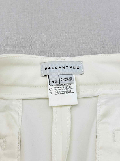 BALLANTYNE White Size US 10 Pants