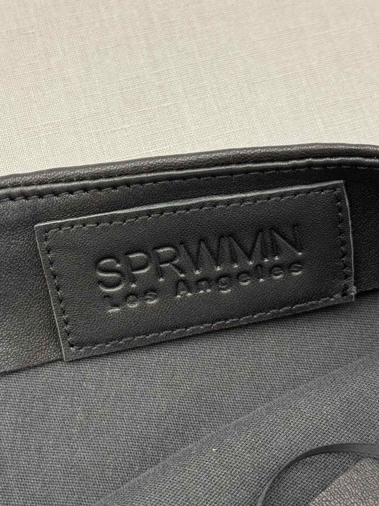 SPRWMN Strapless Black Size Medium Short Dress