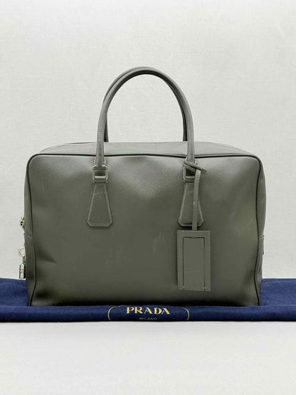 PRADA Khaki Briefcase