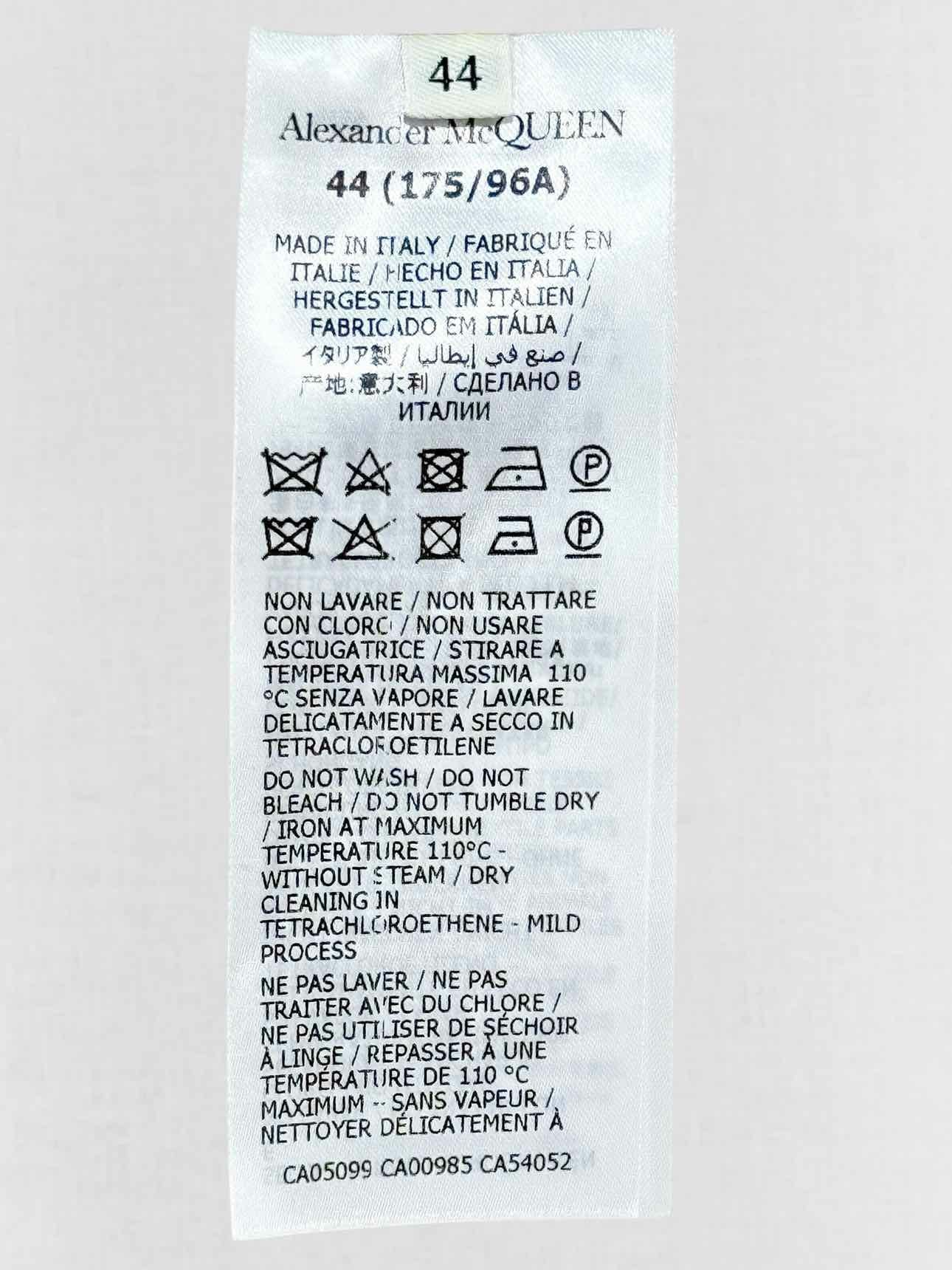 ALEXANDER MCQUEEN White Size US 8 Outfit Set