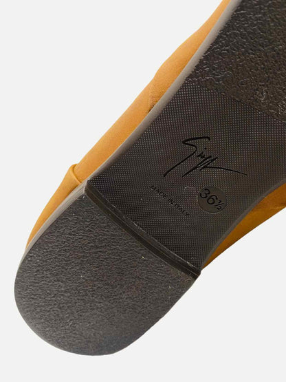 GIUSEPPE ZANOTTI Brown Size EU 36.5 Knee High Boots