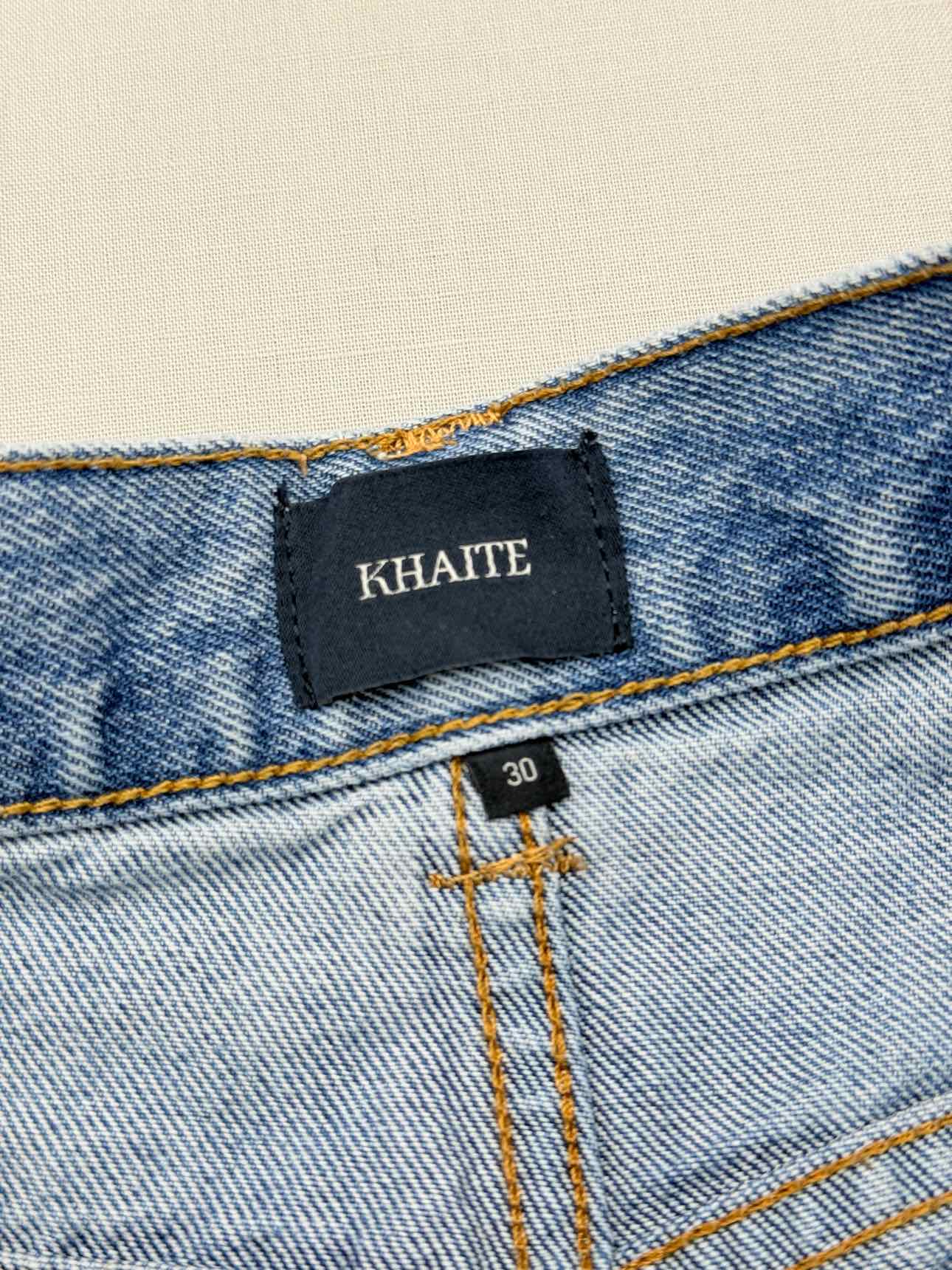 KHAITE Hewey Blue Size 30 Jeans