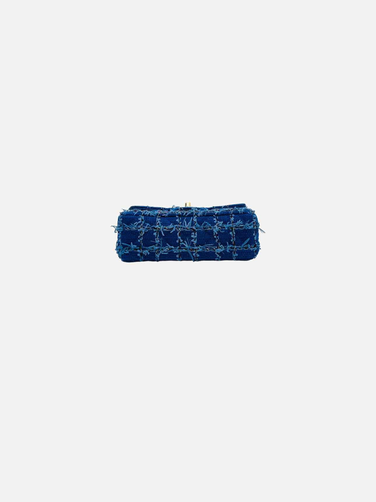 CHANEL Cruise 2023 Blue Shoulder Bag