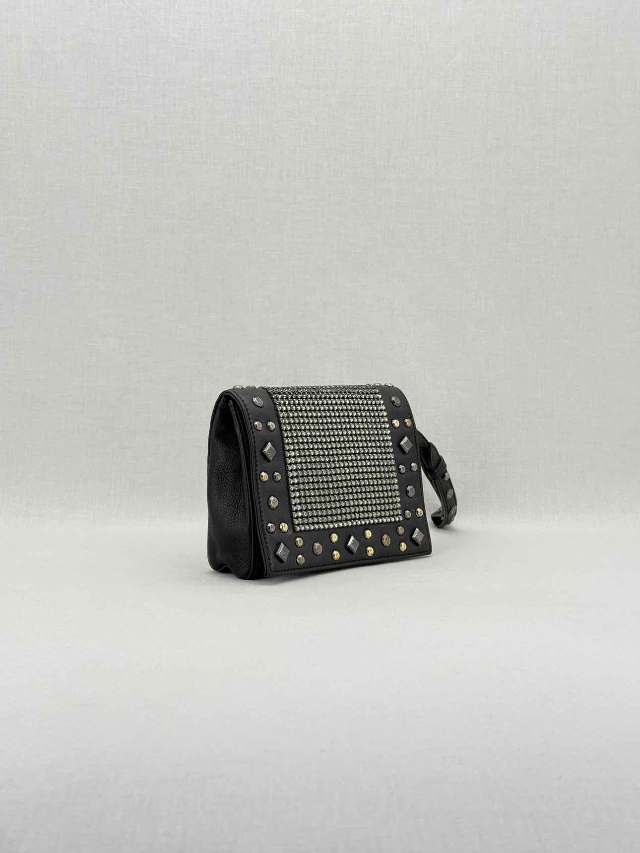 GINA Black Clutch