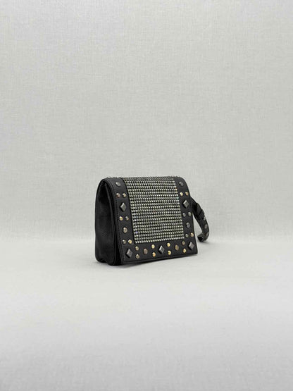 GINA Black Clutch