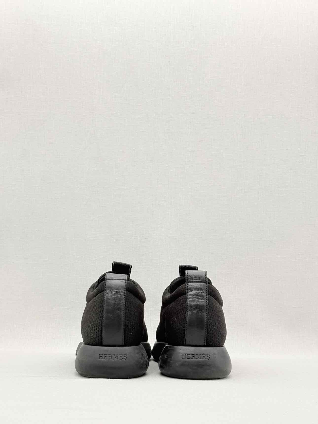 HERMES Team Black Size EU 39.5 Sneakers