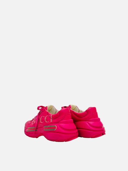 GUCCI Rython Pink Sneakers 37