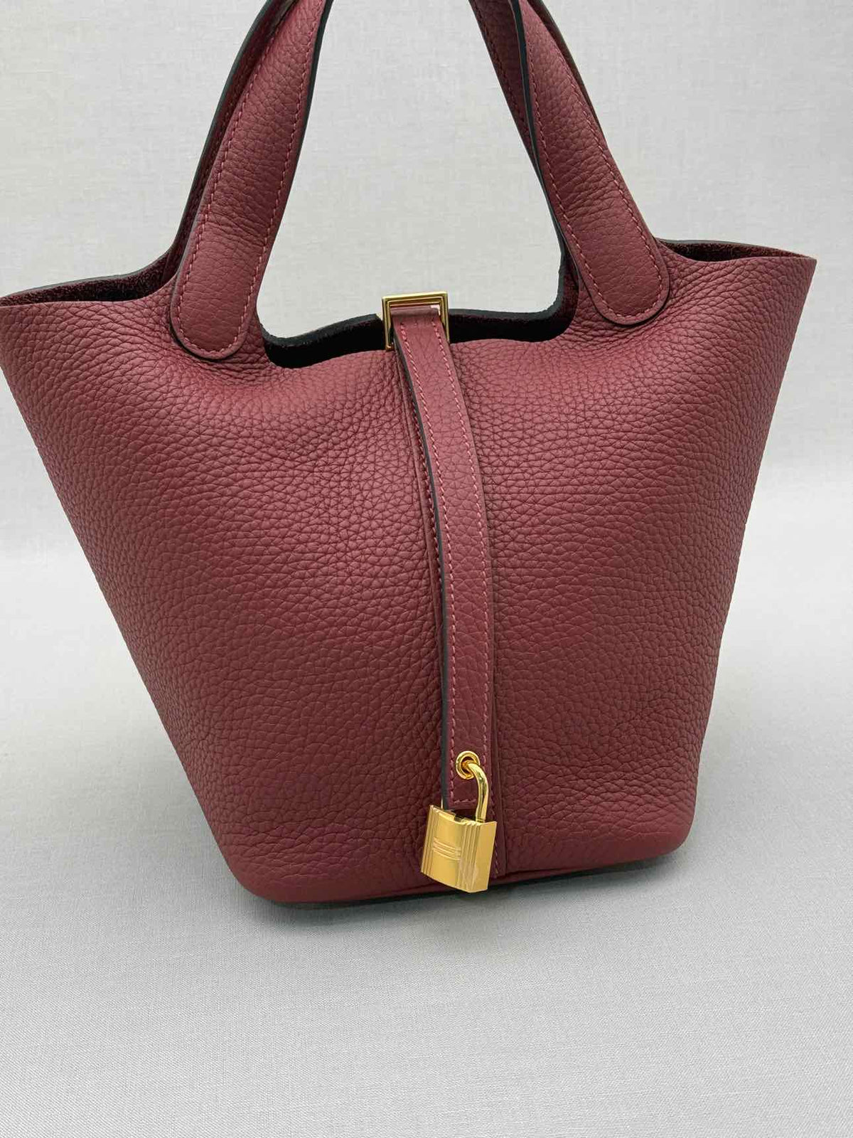 HERMES Picotin Rouge H Top Handle