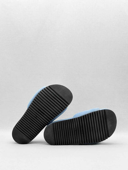 VIC MATIE Denim Blue Size EU 38 Slides