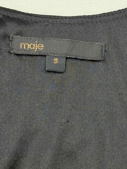 MAJE Black Size Small Short Dress