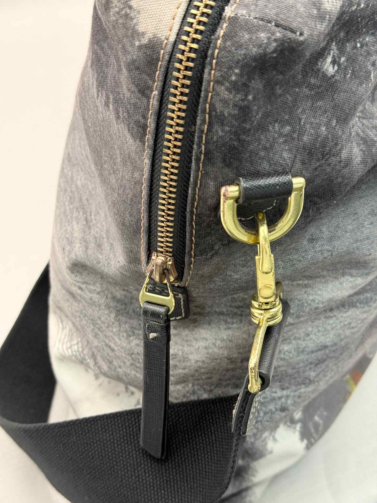 PAUL SMITH Carry on Grey Multicolor Top Handle