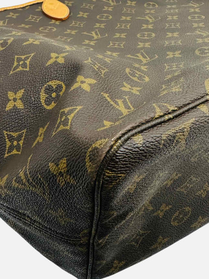 LOUIS VUITTON Neverfull Brown Monogram Tote Bag