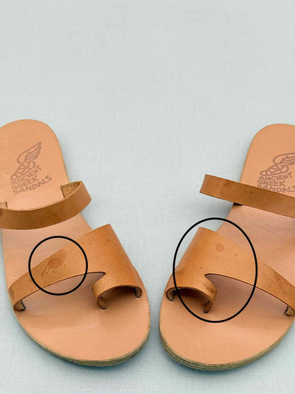 ANCIENT GREEK SANDALS Daphnae Tan Size EU 38 Sandals