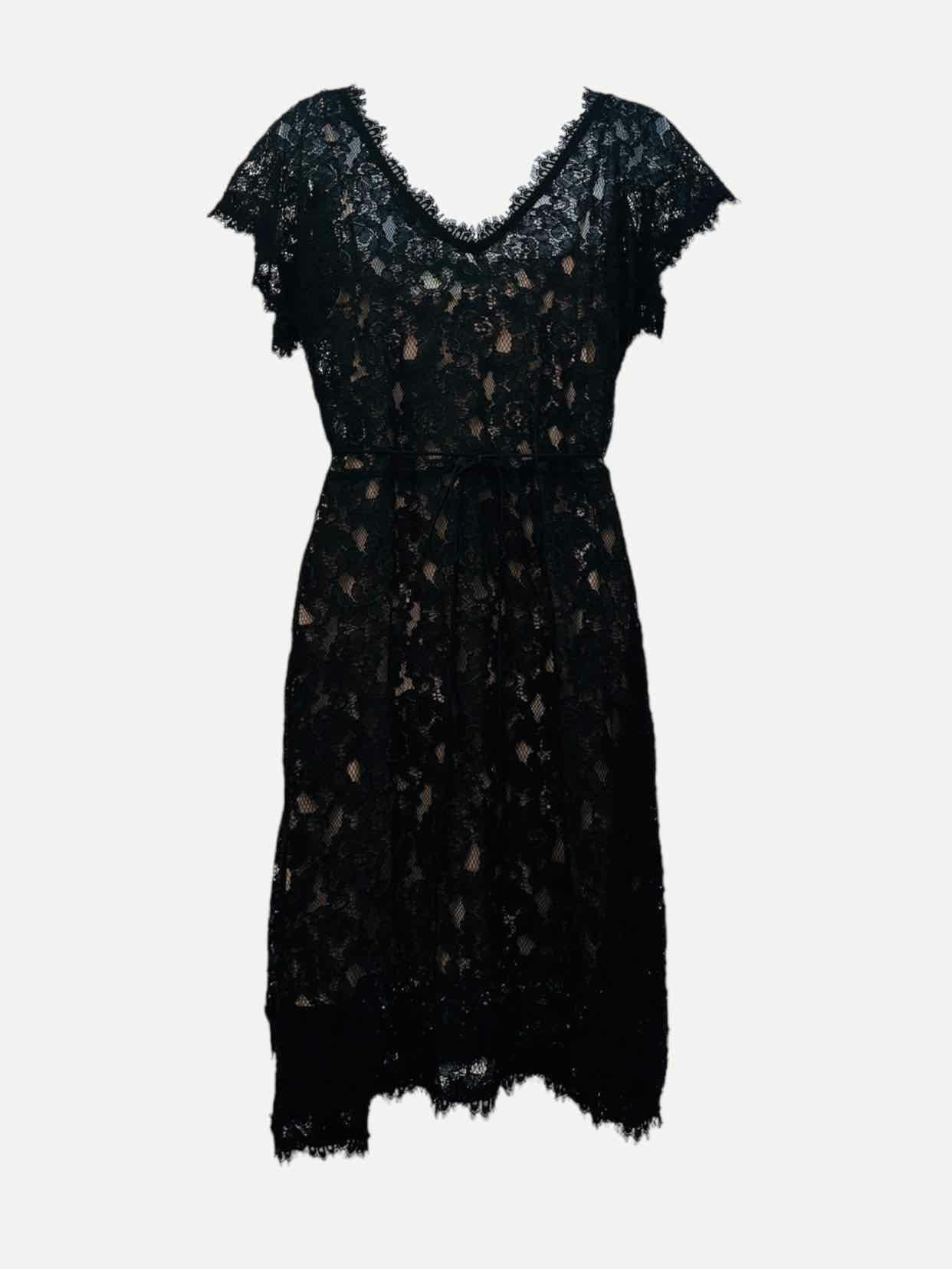DIANE VON FURSTENBERG Size US 12 Knee Length Dress