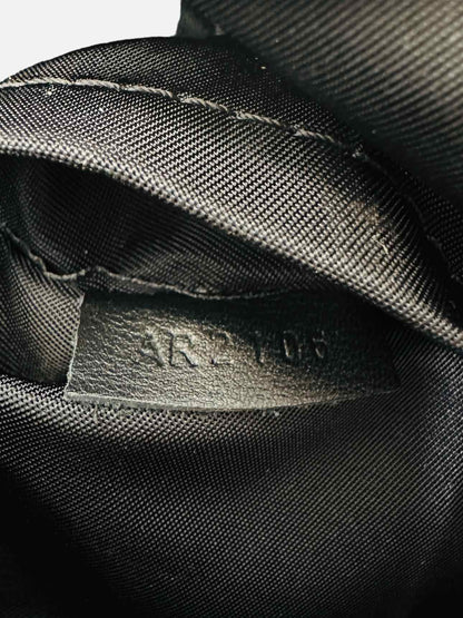 LOUIS VUITTON Palm Springs Black Monogram Backpack