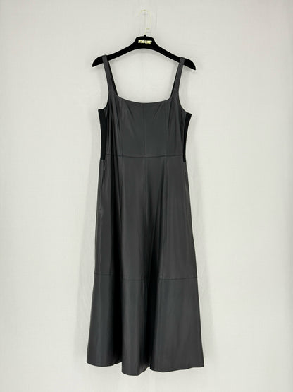 VINCE Black Size US 4 Midi Dress