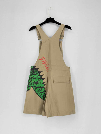 CHRISTIAN DIOR Dragon Beige & Green Size US 4 Overalls