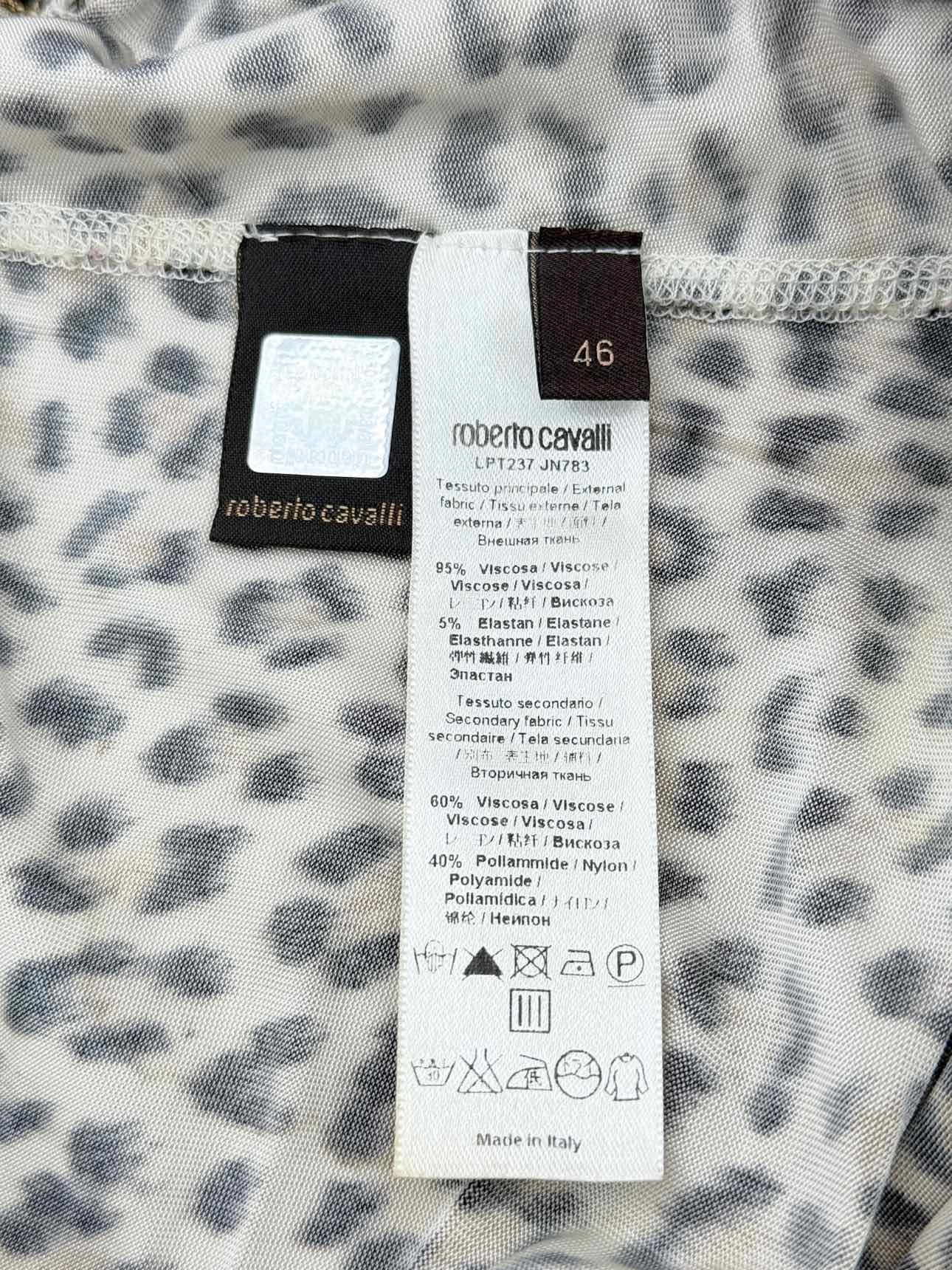 ROBERTO CAVALLI Brown Multicolor Size US 10 Outfit Set