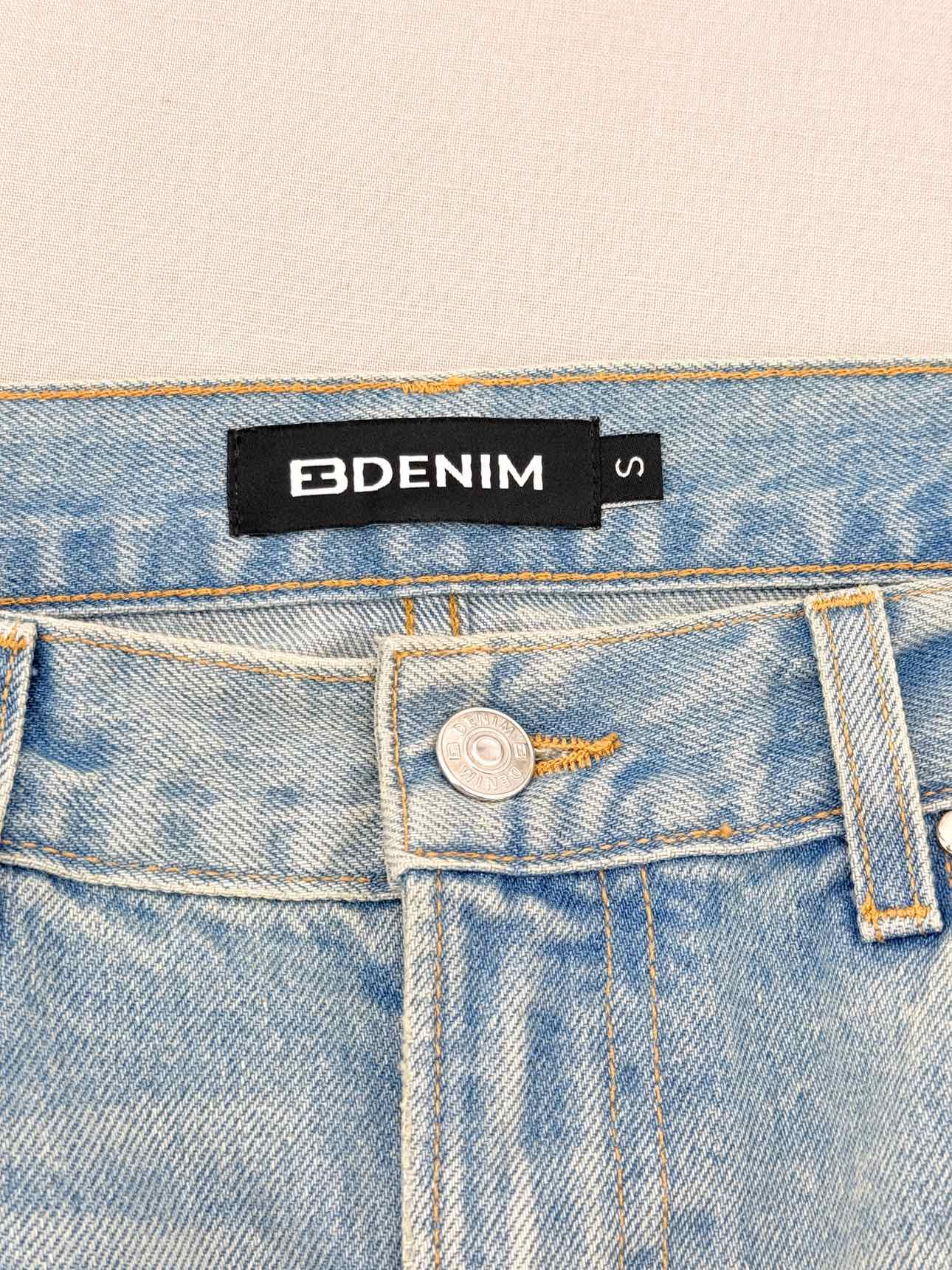 EB DENIM Blue Washed Size Small Long Skirt