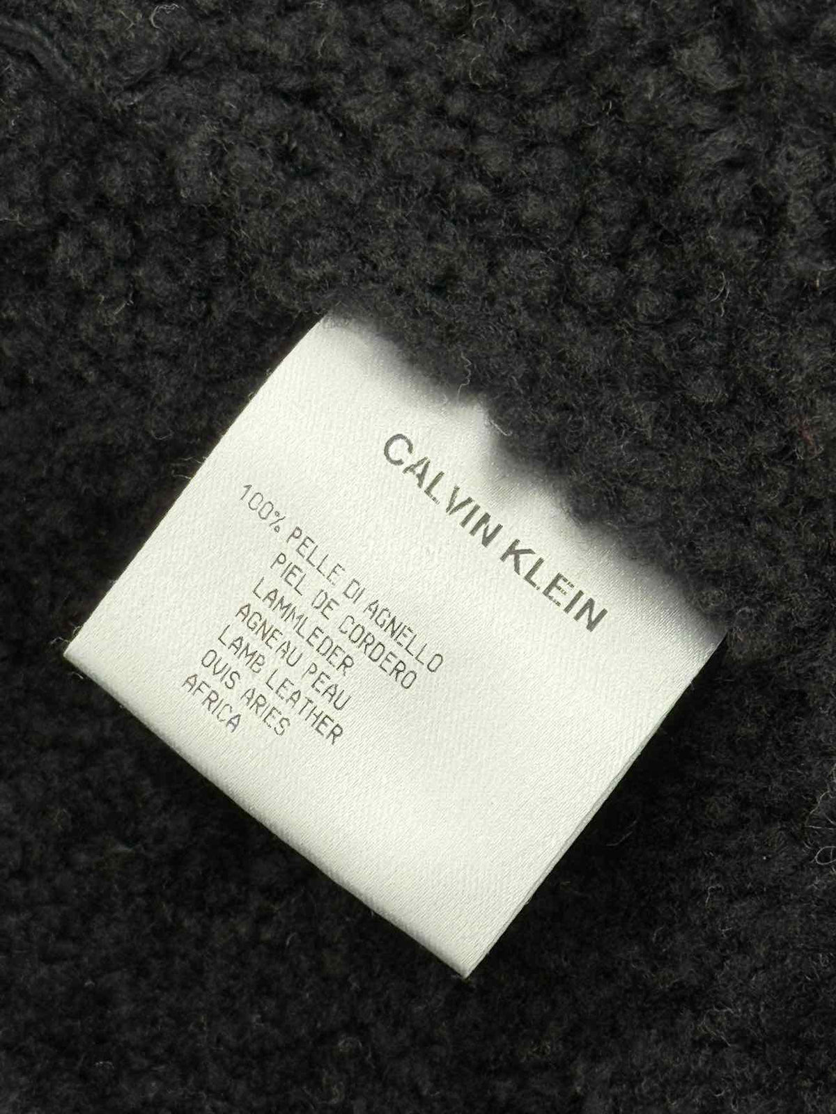 CALVIN KLEIN Black Size US 38 Jacket