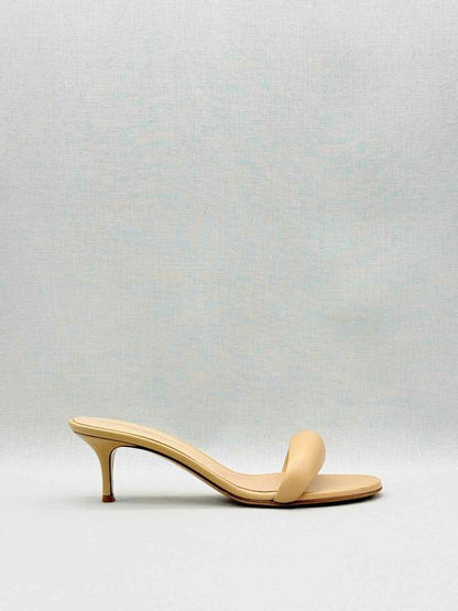 GIANVITO ROSSI Bijoux Beige Size EU 40 Mules