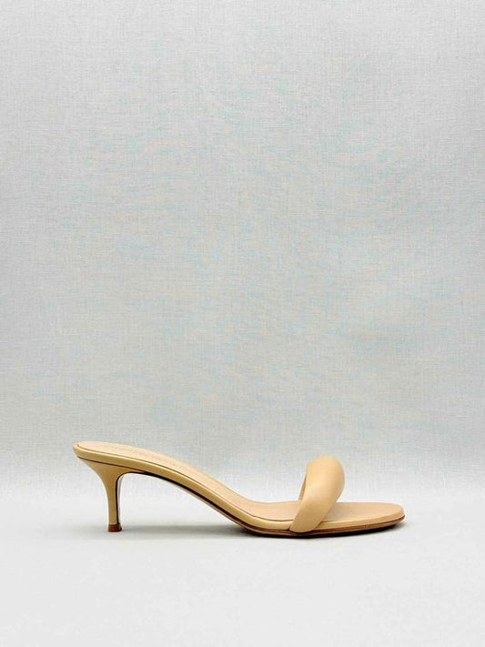 GIANVITO ROSSI Bijoux Beige Size EU 40 Mules