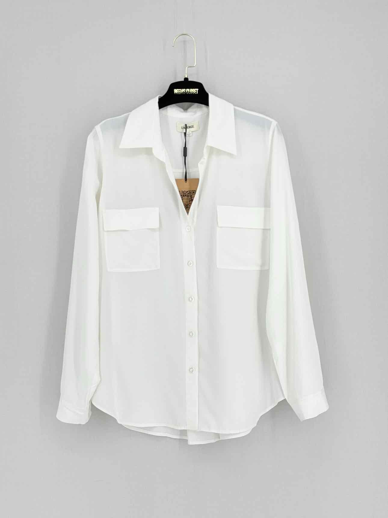 L'AGENCE White Size Large Shirt