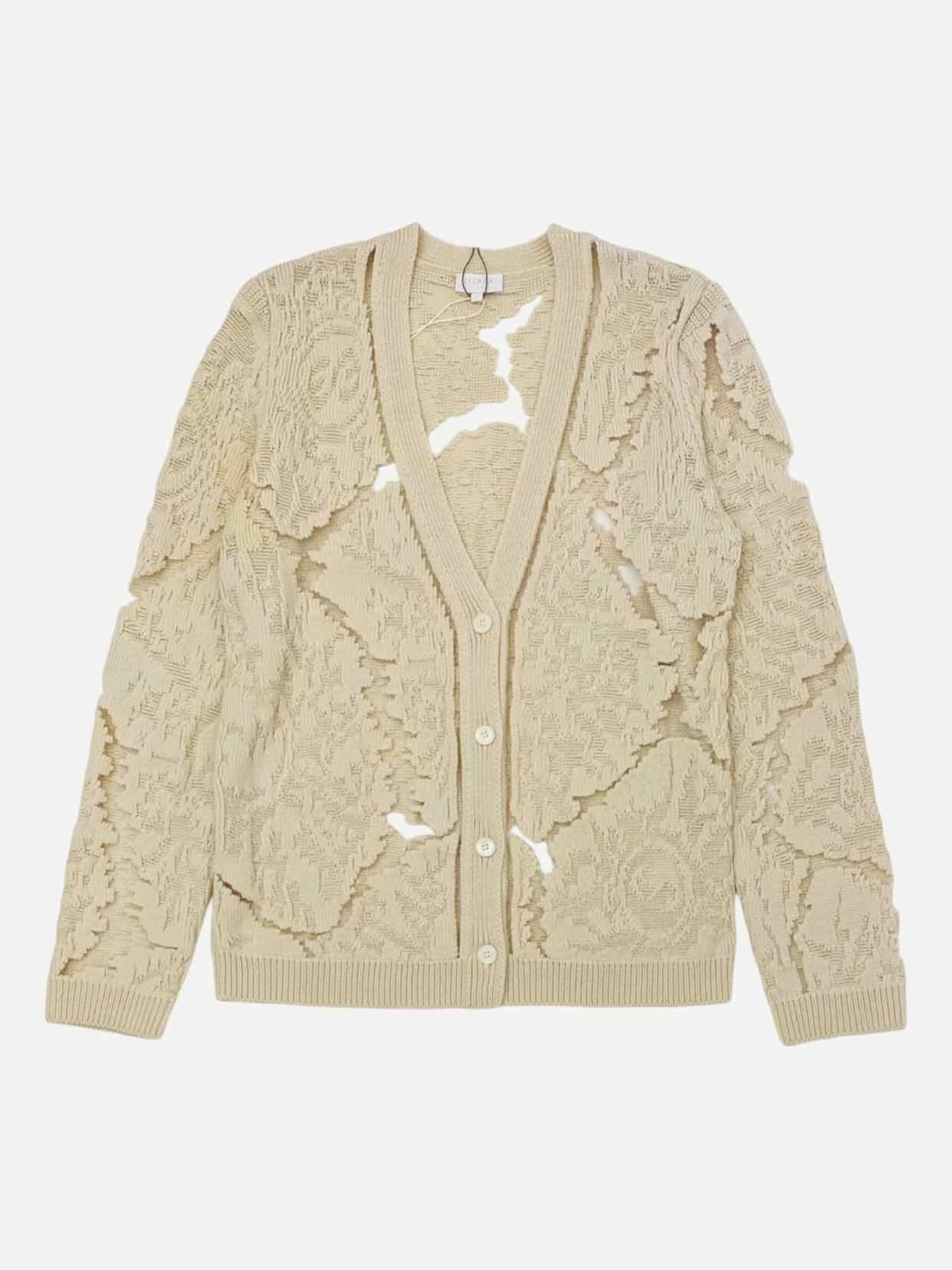 ESCADA Knit Cream Cardigan