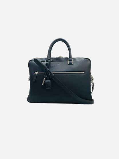 SAINT LAURENT Sac De Jour Black Briefcase