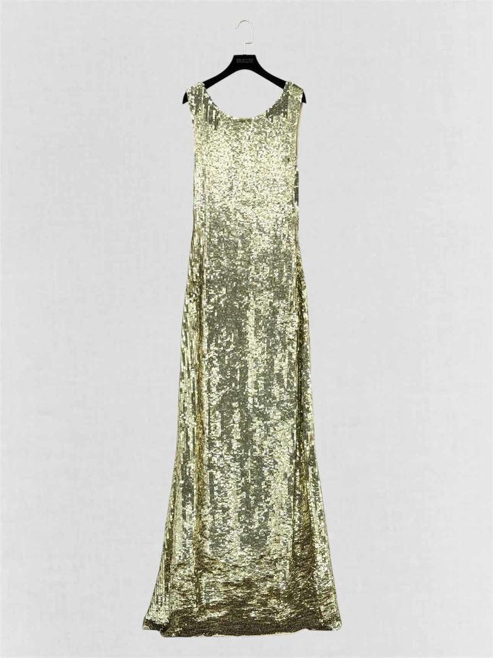 ALICE + OLIVIA Gold Size US 10 Long Dress