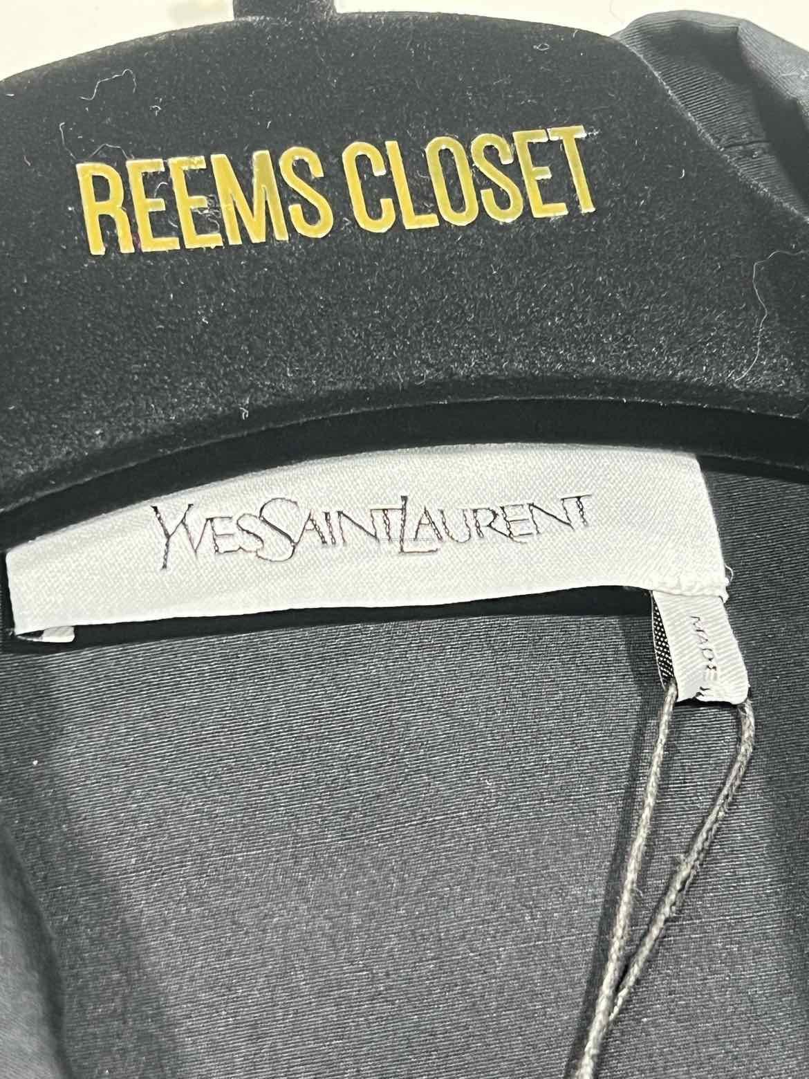 YVES SAINT LAURENT Sleeveless Black Size US 10 Top