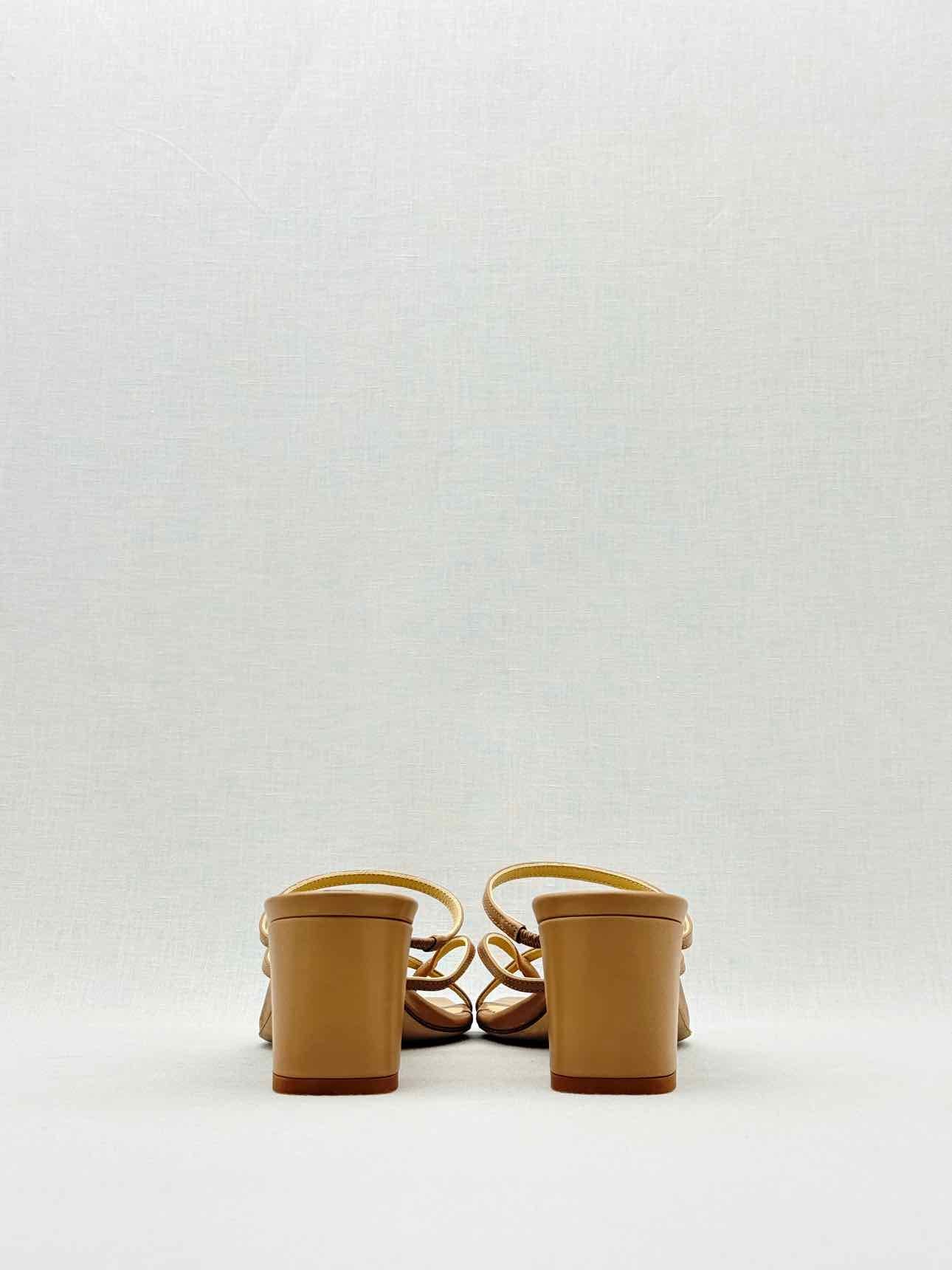 AEYDE Anni Beige Size EU 39 Heeled Sandals